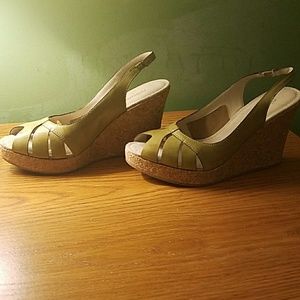 Nicole Liberty Sandals Platform Heels 4 inch